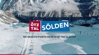 Ski season starts on Sept 20 2024  Sölden [upl. by Marcille534]