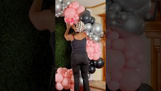 How To Make a Halloween Circle Balloon Arch balloons diy [upl. by Linad105]