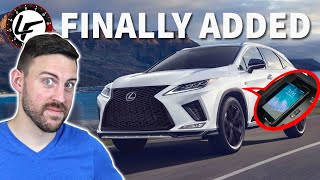 2021 Lexus RX 350 FINALLY gets this one feature [upl. by Sheeree]