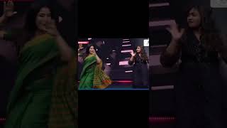 Alya And Zoya Dance in Behindwoods Award Function 😍😍 alyaandzoya behindwoods2024 [upl. by Airtap]