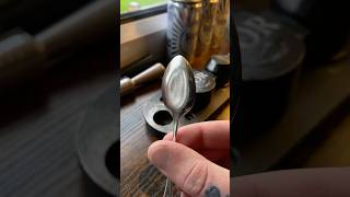 Making A Silver Spiral Spoon Ring [upl. by Solhcin]