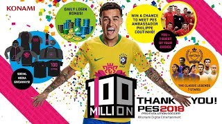 PES 100m Celebration Coutinho Trailer [upl. by Relyhs]