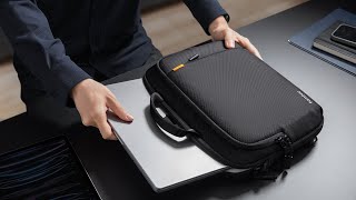 tomtoc DefenderA30 Laptop Shoulder Bag  Elevate Your Business Journey [upl. by Trev578]