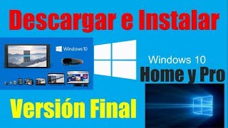 Descargar windows 10 Sin USB SIN DISCO PARA SIEMPRE Instalador Oficial de windows 10 2020 [upl. by Notsahc]