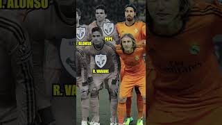 Squad Real Madrid 20132014  UCL football shortsfeed [upl. by Johiah]