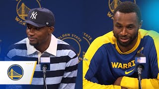 Jonathan Kuminga amp Andrew Wiggins Recap Warriors Win vs Rockets  Dec 5 2024 [upl. by Shalom]