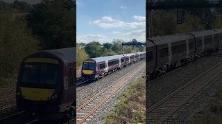 Trains at Breadsall Derbyshire 51024 2x 170’s Nottingham to Matlock [upl. by Photina]