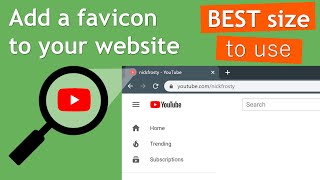 Favicon Tutorial How to add a favicon  What is a favicon [upl. by Lisle]