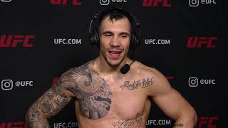 UFC 259 Aleksandar Rakic Postfight Interview [upl. by Binky144]