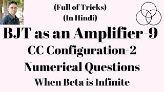 BJT as an Amplifier9  Mid Band Analysis of BJT Analog Electronics32 by SAHAV SINGH YADAV [upl. by Hackney]