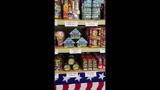 Big Blast Fireworks Store Tour [upl. by Thorma878]