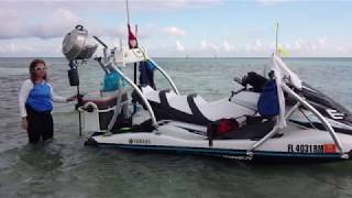 PART 2 HOW TO Setup Rig Yamaha FXHO WaveRunner for Fishing [upl. by Zahavi708]