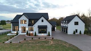 TOUR INSIDE A LUXURY HOME WITH A 6 CAR GARAGE ON OVER AN ACRE  25M [upl. by Howlend]