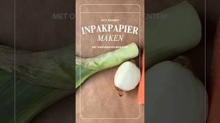 Zelf inpakpapier maken 🥕 diy [upl. by Alym713]