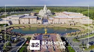 Largest Hindu temple outside of India now stands in Central New Jersey [upl. by Nehtanoj]