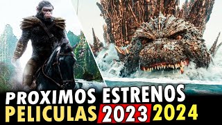 Estrenos de CINE 2023 Y 2024  Peliculas mas esperadas Fechas Trailers sin spoiler [upl. by Immot]