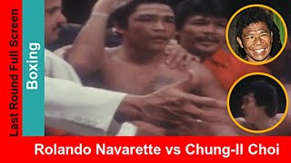 Rolando Navarette vs Chungil Choi Widescreen Match Highlights amp Knockout 1982 [upl. by Shanan430]