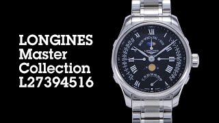 Longines Master Collection Moonphase Retrograde L27394516 [upl. by Torres]