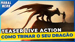 Como Treinar o Seu Dragão Teaser do Novo LIVE ACTION [upl. by Belding878]