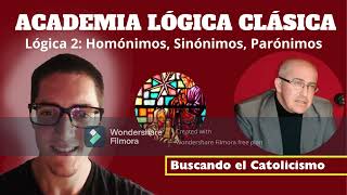 Academia Lógica Clásica  2  Homónimos Sinónimos y Parónimos [upl. by Kari]