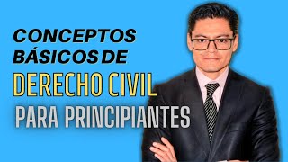 CONCEPTOS BÁSICOS DE CIVIL PARA PRINCIPIANTES [upl. by Adah659]