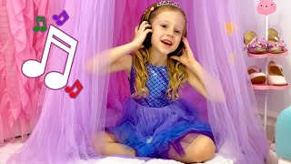 Nastya sings her favorite kids songs [upl. by Lyred]