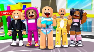 DAYCARE ADVENTURES PART 1  Funny Roblox Moments  Brookhaven 🏡RP [upl. by Morissa958]