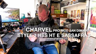 The BRAND NEW Charvel ProMod DK24 2pt HSH 🎸🎵🎶🔥 FULL REVIEW [upl. by Ilonka]