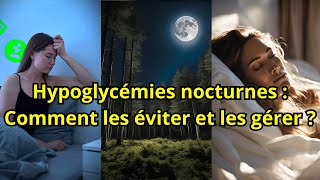 Hypoglycémie nocturne diabète nocturne  comment les éviter et les gérer  Solutions conseils [upl. by Wilonah]