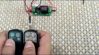 DIY Duplicator Universal Cloning Electric Gate Garage Door 433mhz Remote Control Key Fob Opener [upl. by Ahsyia647]