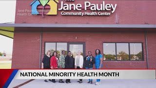 National Minority Health Month Jane Pauley Community Health Center [upl. by Temp]