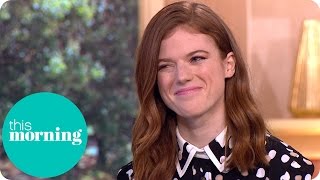 Rose Leslie On Kit Harington Game Of Thrones And Downton Abbey  This Morning [upl. by Viki]