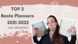 Planners die je leven makkelijker maken  Top 3 Beste Planners 20212022 Voor Docenten [upl. by Asilim629]