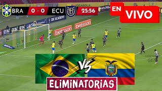 🔴 Brasil vs Ecuador EN VIVO  Eliminatorias [upl. by Solohcin]