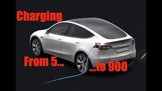 Tesla charging speeds 5900 miles per hour [upl. by Arlo]