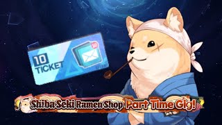 10 FREE SUMMONS COMPLETE THE RAMEN SHOP PART TIME GIG EVENT BLUE ARCHIVE [upl. by Rovelli596]