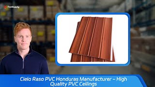 Cielo Raso PVC Honduras Manufacturer  High Quality PVC Ceilings [upl. by Woodford]