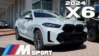 Walk Around and Overview 2024 BMW X6 xDrive40i The New Redesigned X6 LCI [upl. by Ane]