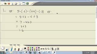 Elementary Algebra  Chapter 1 Test  Problem Type 1 [upl. by Lapo]