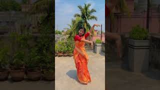 Amaro Porano Jaha Chay  Dance Cover  Part 2 youtubeshorts rabindranritya bengalisong dance [upl. by Anitnatsnoc]