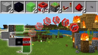 🦅 Minecraft Bedrock Tnt Cannon Tutorial [upl. by Peper]