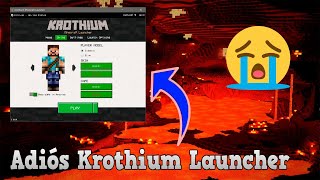 👉 Proyecto Krothium Minecraft Launcher Abandonado 😭  JoshMaPlayer y Bleyter [upl. by Calan540]