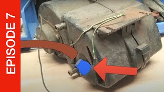 Building a classic rally mini Part 7  dash vents Bingley fuel tank and Richspec [upl. by Gayleen]