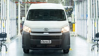 Toyota Hiace se inició la producción en la planta de Zárate [upl. by Etnoek385]