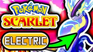 Can You Beat Pokémon Scarlet Using ONLY ELECTRIC TYPES [upl. by Reisch]