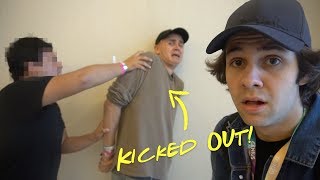 WE GOT KICKED OUT VIDCON ft David Dobrik [upl. by Anole242]