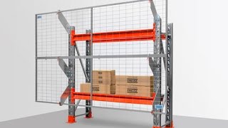 Troax Assembly Instruction Anticollapse System for Pallet rack [upl. by Allie190]