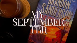 MY SEPTEMBER TBR 2024  WHAT I WILL BE READING THIS MONTH ASMR [upl. by Tilney]