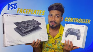 Customize Your PS5 Consol  PlayStation 5 Camo Faceplates and Controller [upl. by Ettenajna]