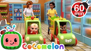 Shopping Cart Song  Colorful CoComelon Nursery Rhymes  Sing Along Songs for Kids [upl. by Gardel]